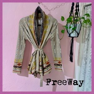 FreeWay boho cardigan~S/M